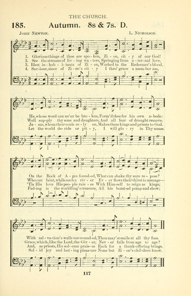 The Christian Church Hymnal page 188