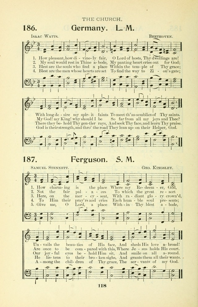 The Christian Church Hymnal page 189