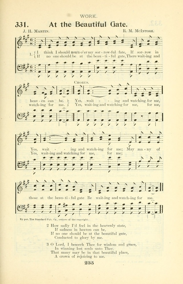 The Christian Church Hymnal page 306