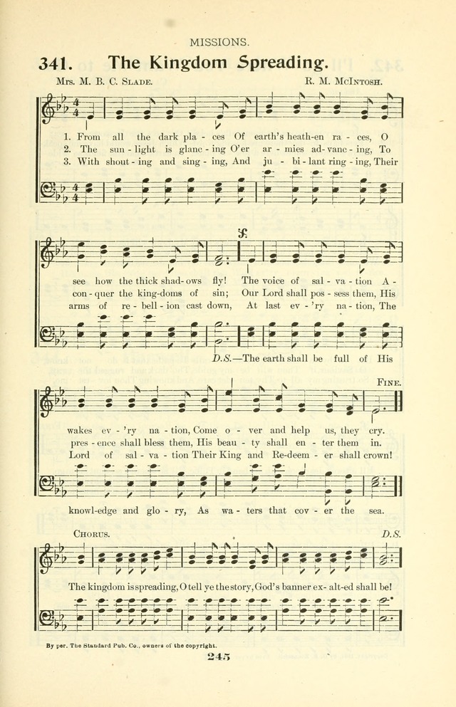 The Christian Church Hymnal page 316