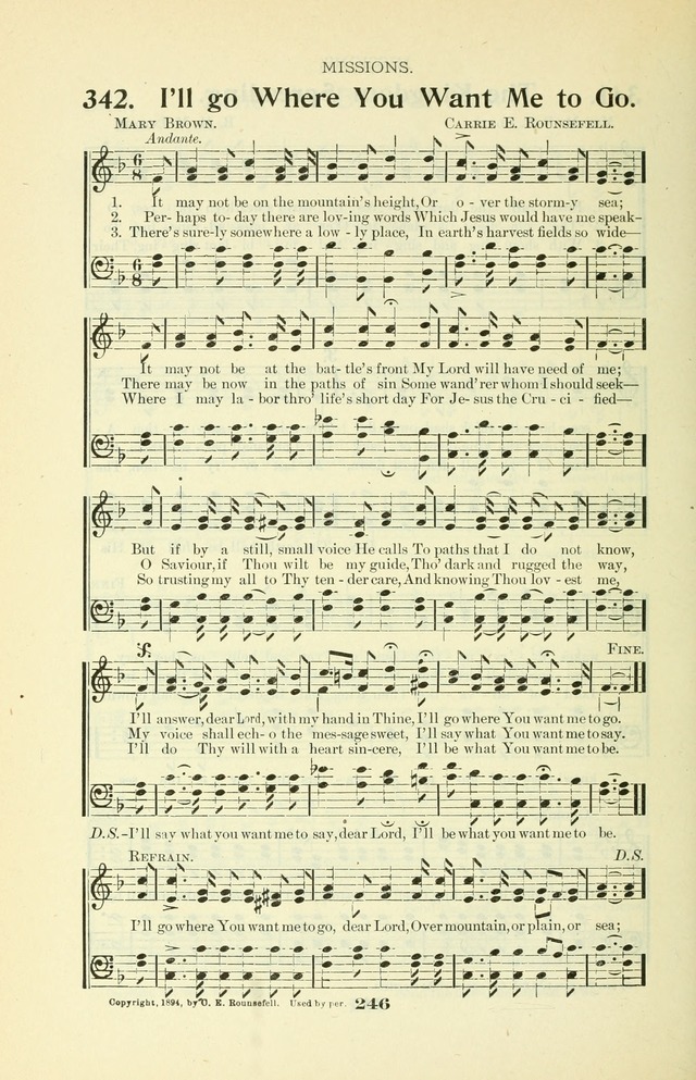 The Christian Church Hymnal page 317