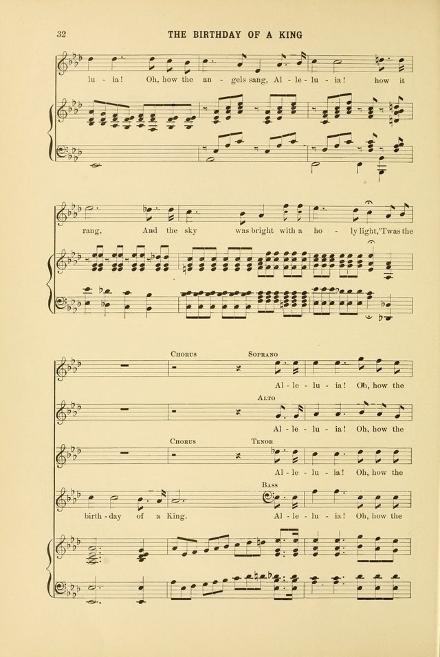 Christmas Carols and Hymns: for school and choir page 32
