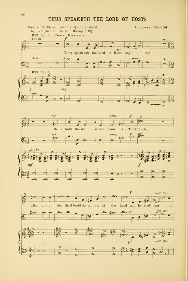 Christmas Carols and Hymns: for school and choir page 80
