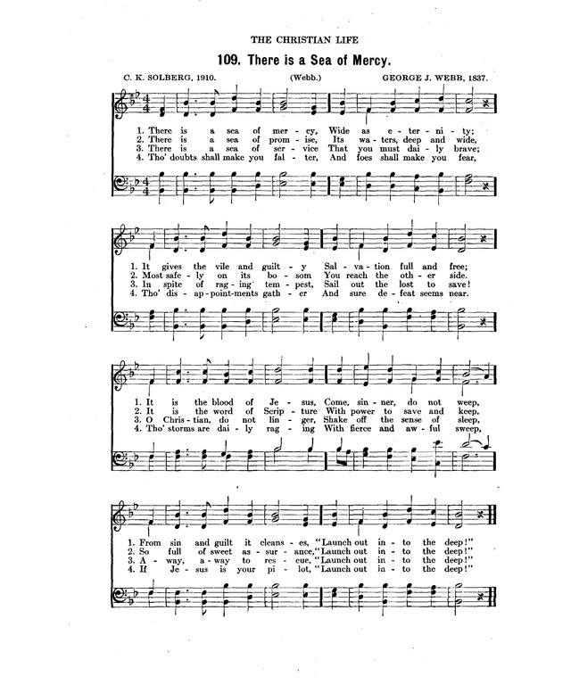 Concordia: a collection of hymns and spiritual songs page 108