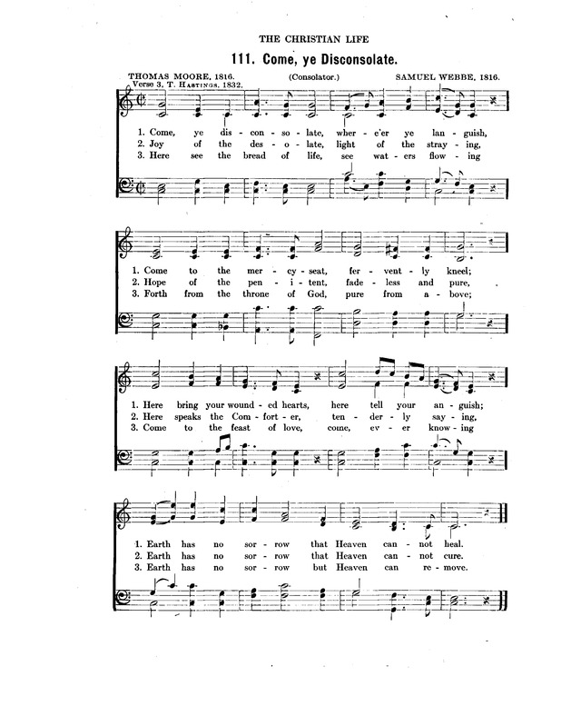 Concordia: a collection of hymns and spiritual songs page 110