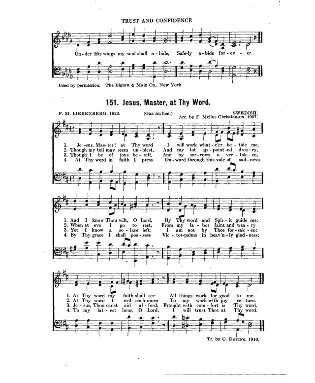 Concordia: a collection of hymns and spiritual songs page 143