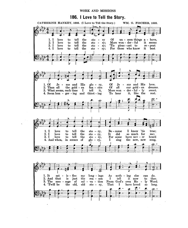 Concordia: a collection of hymns and spiritual songs page 174