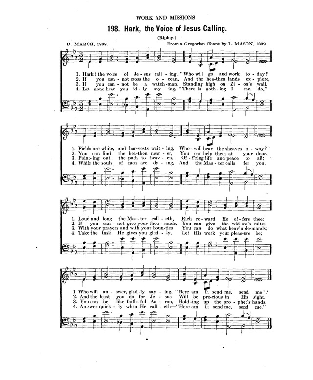 Concordia: a collection of hymns and spiritual songs page 184