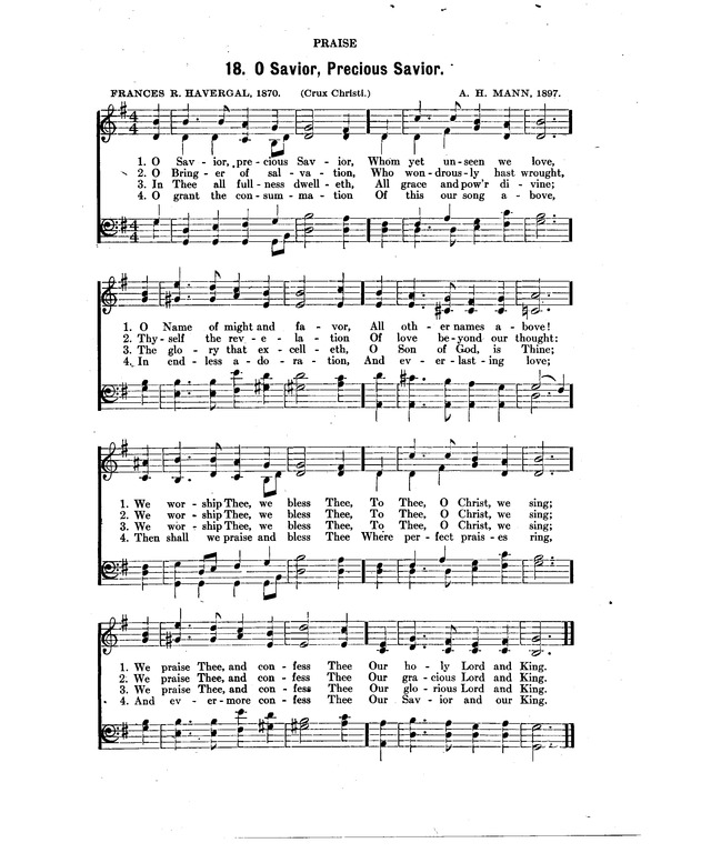 Concordia: a collection of hymns and spiritual songs page 39