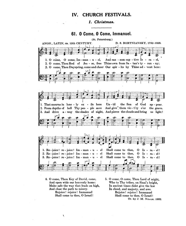 Concordia: a collection of hymns and spiritual songs page 72