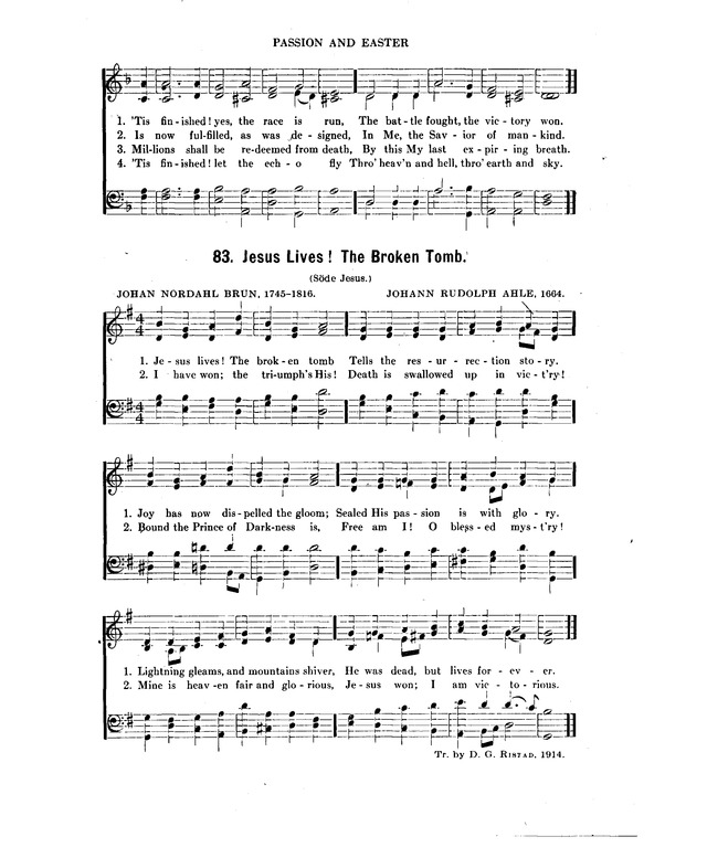 Concordia: a collection of hymns and spiritual songs page 89