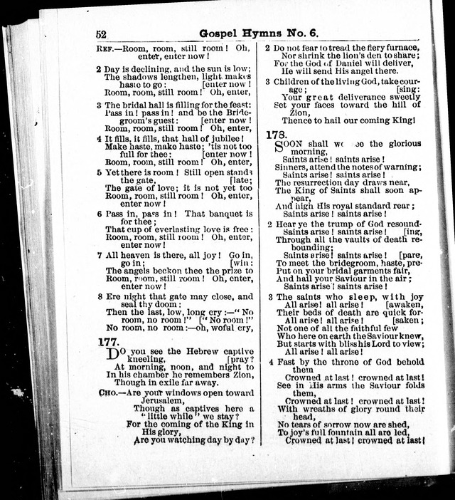 Christian Endeavor Edition of Gospel Hymns No. 6: Canadian ed. (words only) page 51