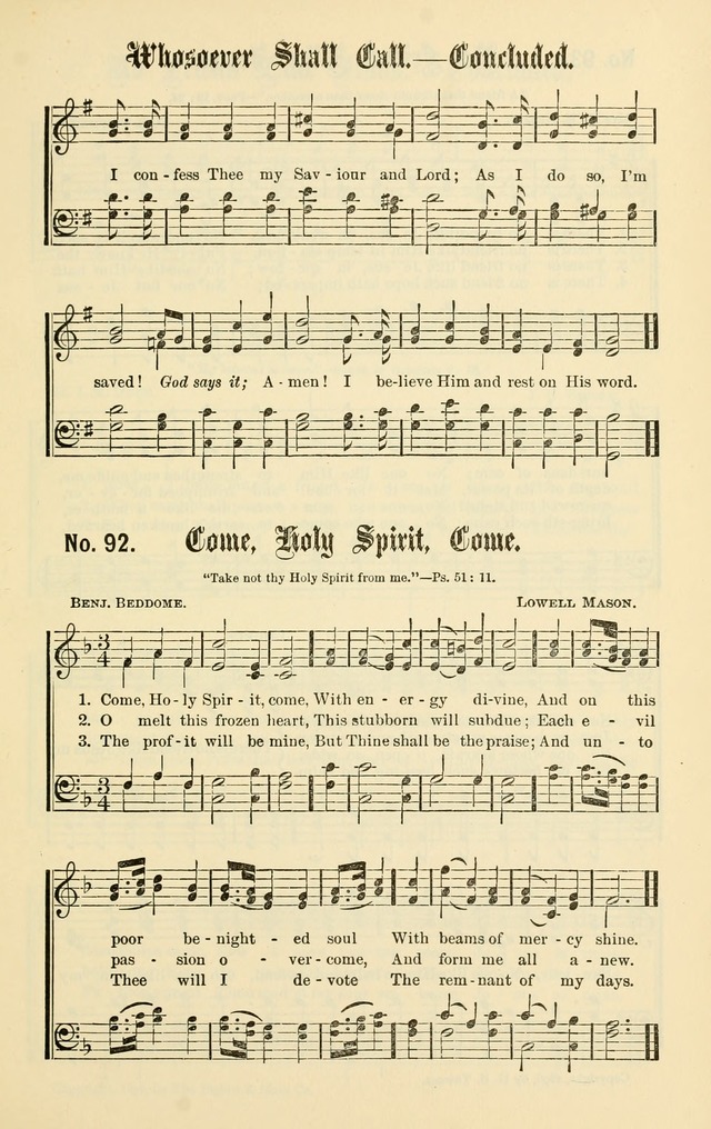 Christian Endeavor Edition of Sacred Songs No. 1 page 100