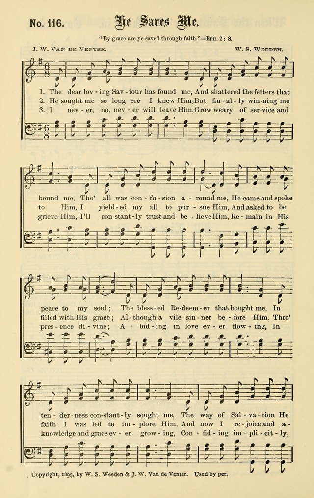Christian Endeavor Edition of Sacred Songs No. 1 page 125
