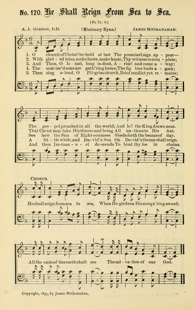 Christian Endeavor Edition of Sacred Songs No. 1 page 129