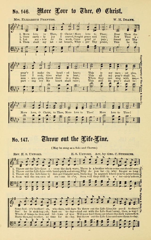 Christian Endeavor Edition of Sacred Songs No. 1 page 151