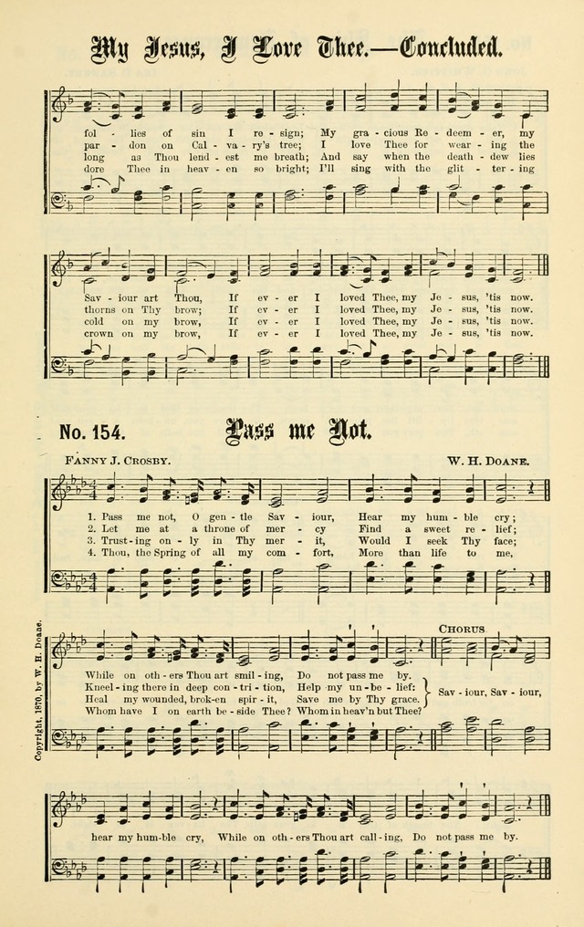 Christian Endeavor Edition of Sacred Songs No. 1 page 156