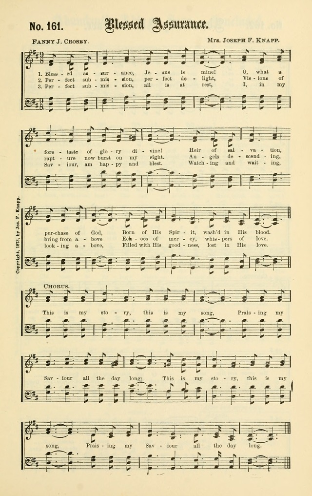 Christian Endeavor Edition of Sacred Songs No. 1 page 162