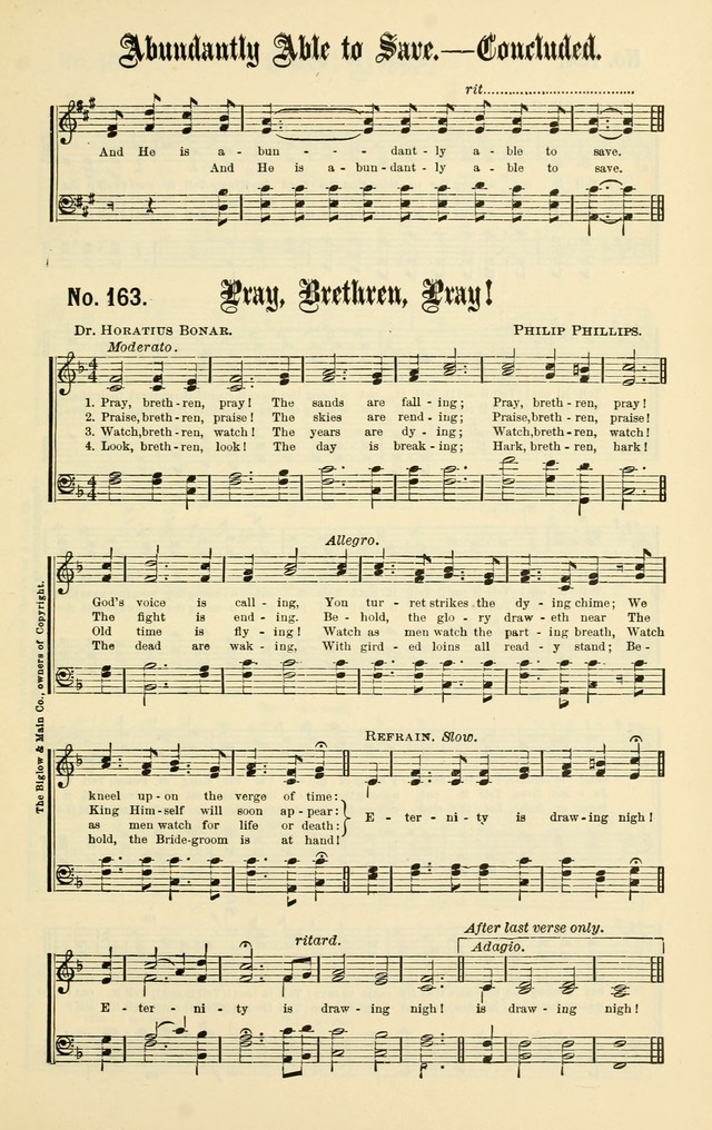 Christian Endeavor Edition of Sacred Songs No. 1 page 164
