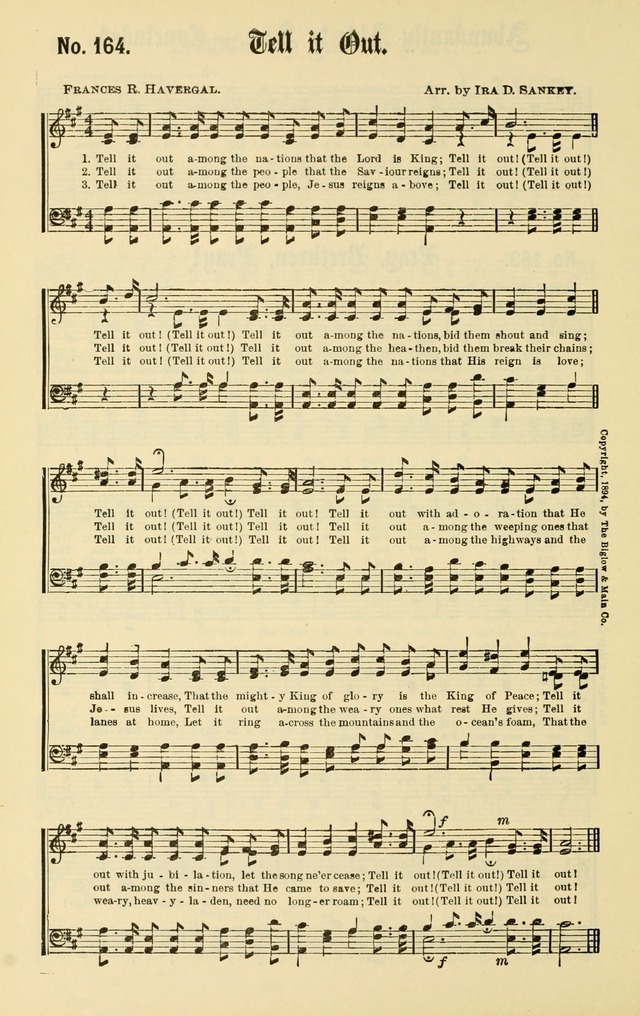 Christian Endeavor Edition of Sacred Songs No. 1 page 165
