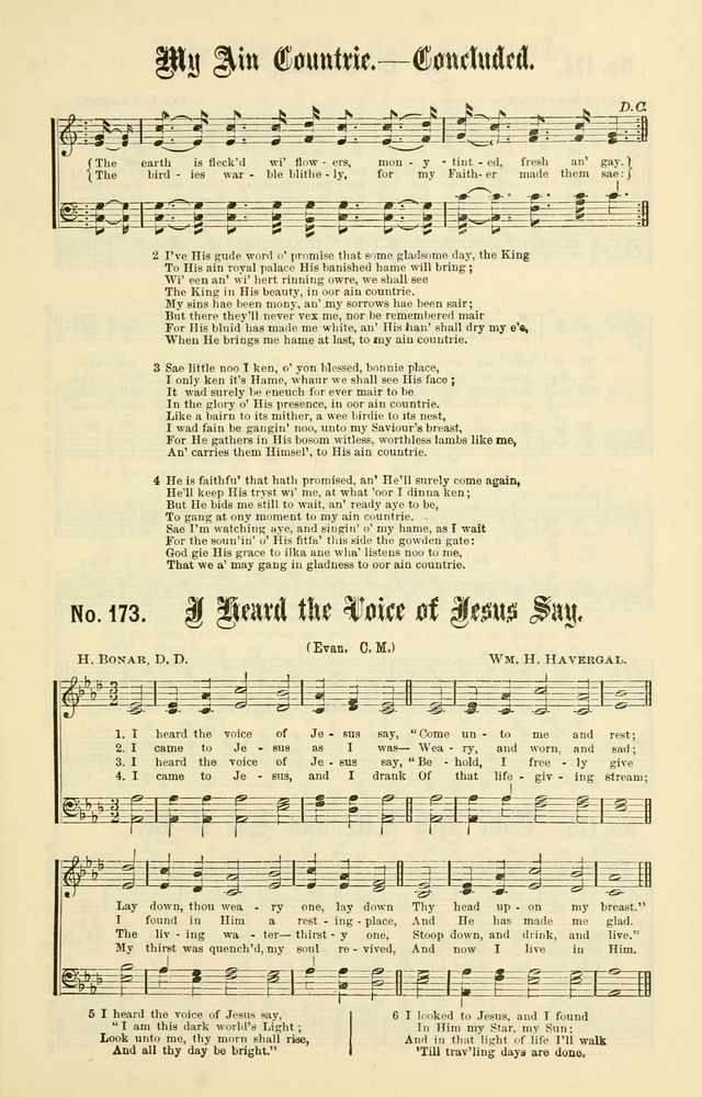 Christian Endeavor Edition of Sacred Songs No. 1 page 172