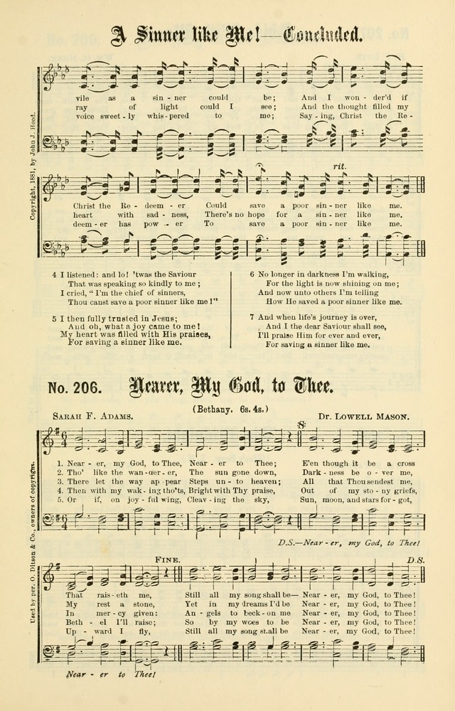 Christian Endeavor Edition of Sacred Songs No. 1 page 192