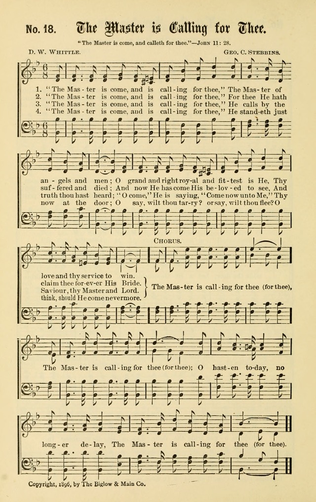 Christian Endeavor Edition of Sacred Songs No. 1 page 25