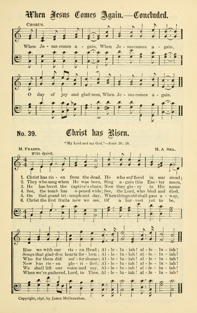 Christian Endeavor Edition of Sacred Songs No. 1 page 46