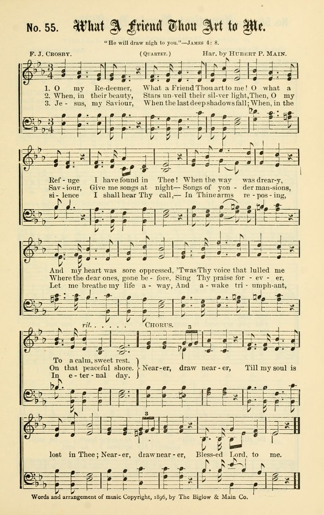 Christian Endeavor Edition of Sacred Songs No. 1 page 62
