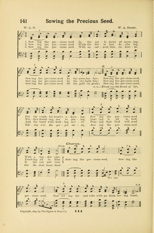 Christian Endeavor Hymns page 149