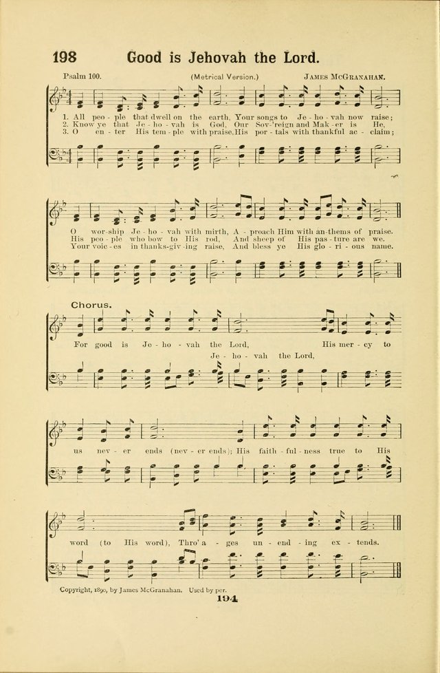 Christian Endeavor Hymns page 199