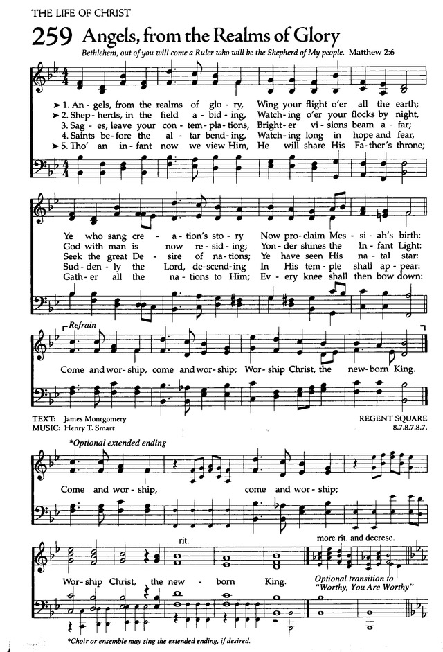 The Celebration Hymnal: songs and hymns for worship page 254