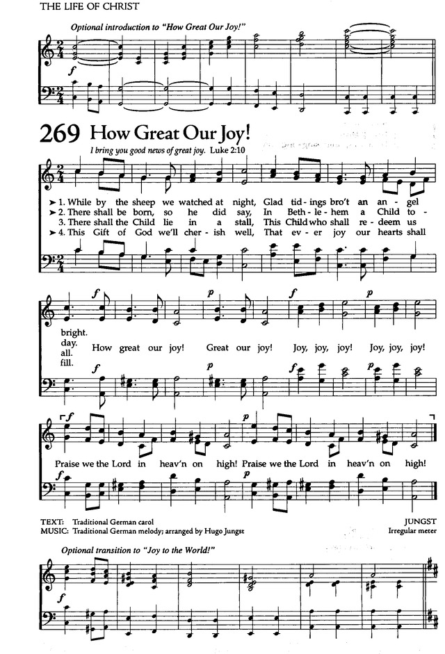 The Celebration Hymnal: songs and hymns for worship page 262