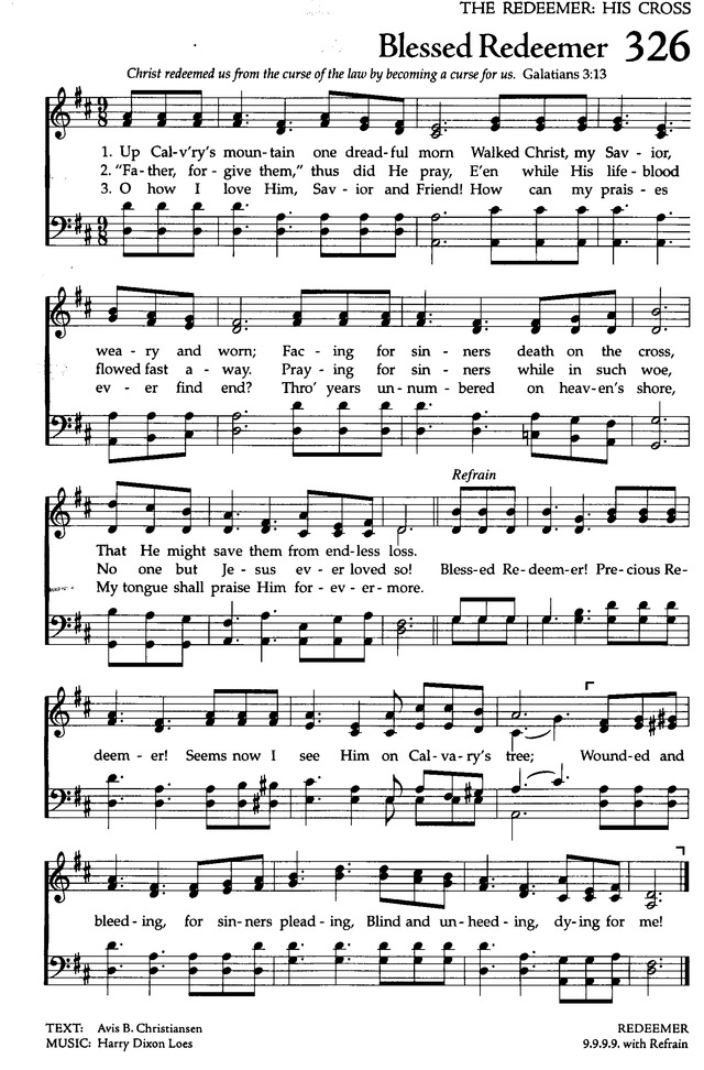 The Celebration Hymnal: songs and hymns for worship page 319