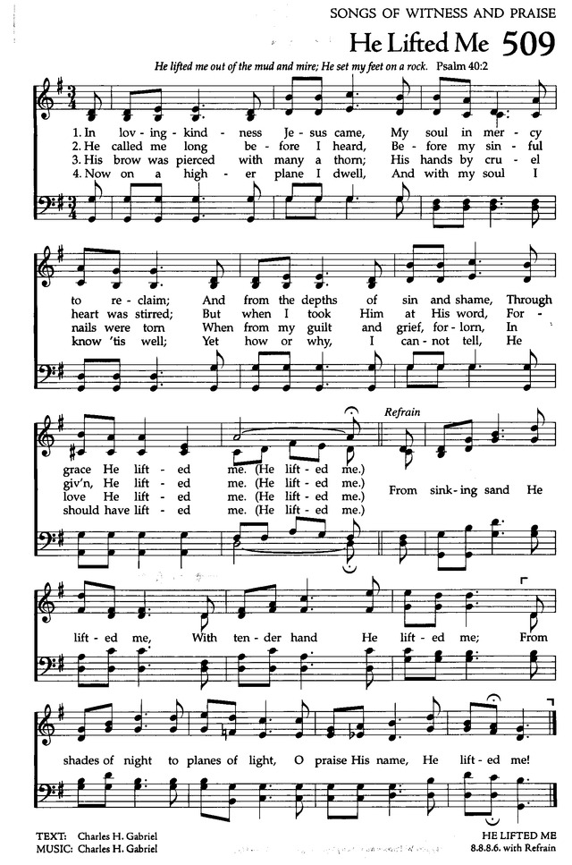 The Celebration Hymnal: songs and hymns for worship page 495