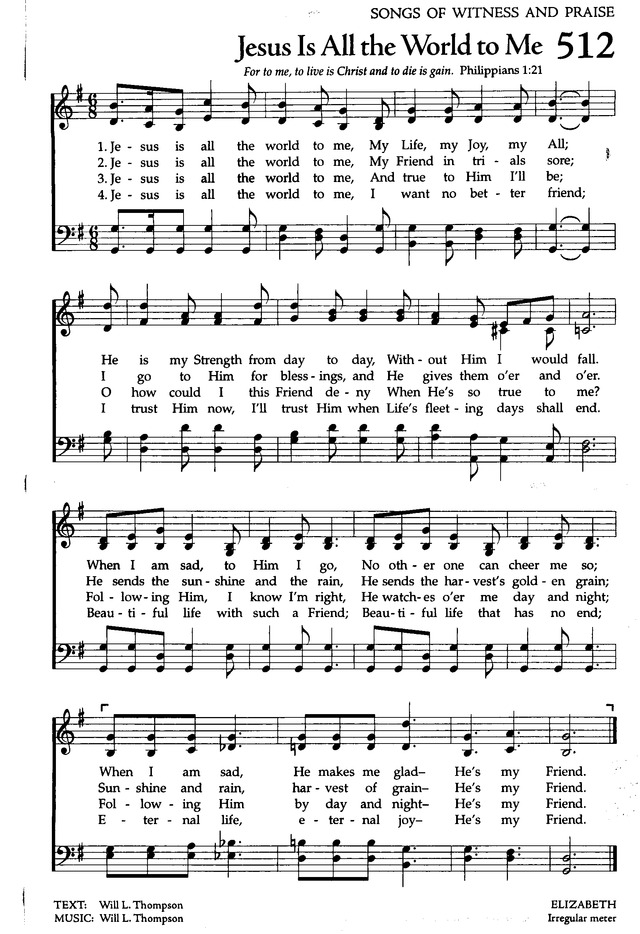 The Celebration Hymnal: songs and hymns for worship page 499