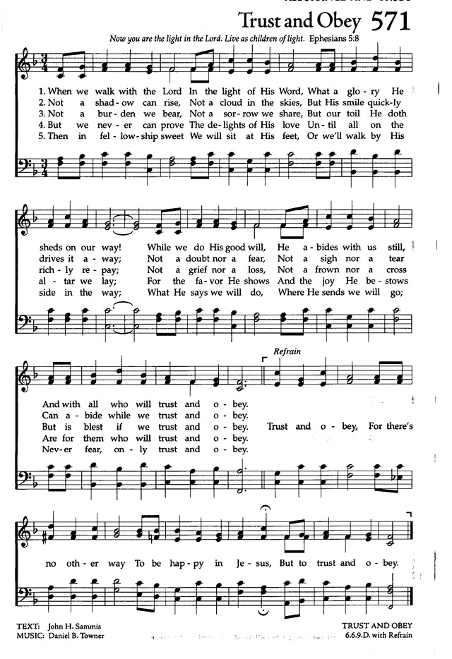 The Celebration Hymnal: songs and hymns for worship page 551