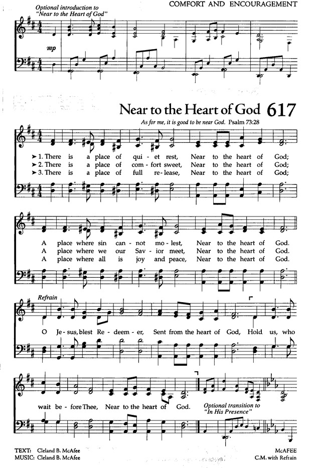 The Celebration Hymnal: songs and hymns for worship page 593