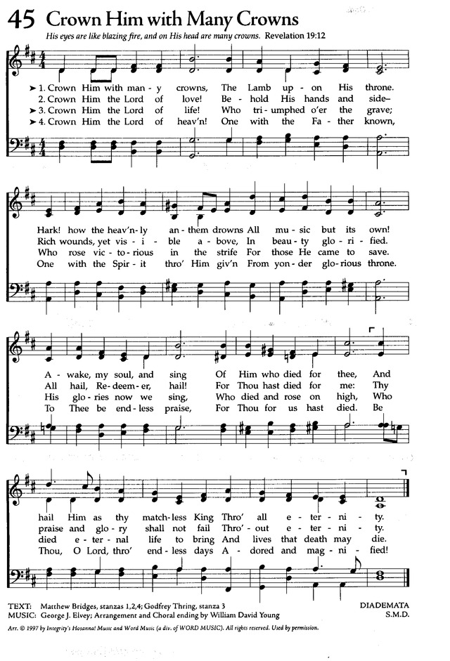 The Celebration Hymnal: songs and hymns for worship page 60