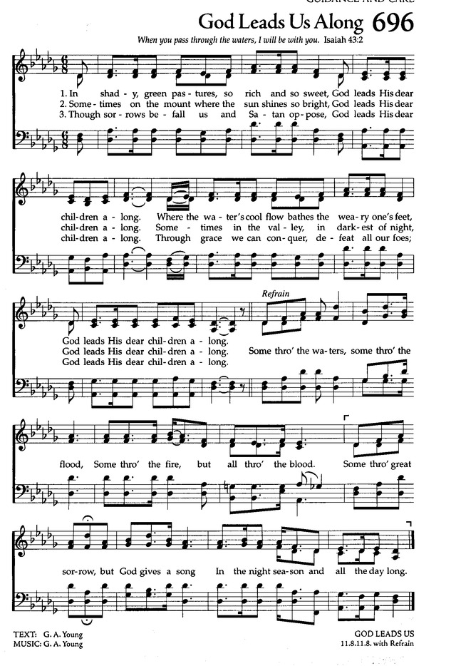 The Celebration Hymnal: songs and hymns for worship page 665