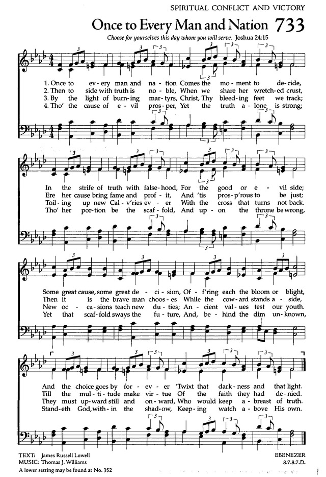 The Celebration Hymnal: songs and hymns for worship page 701