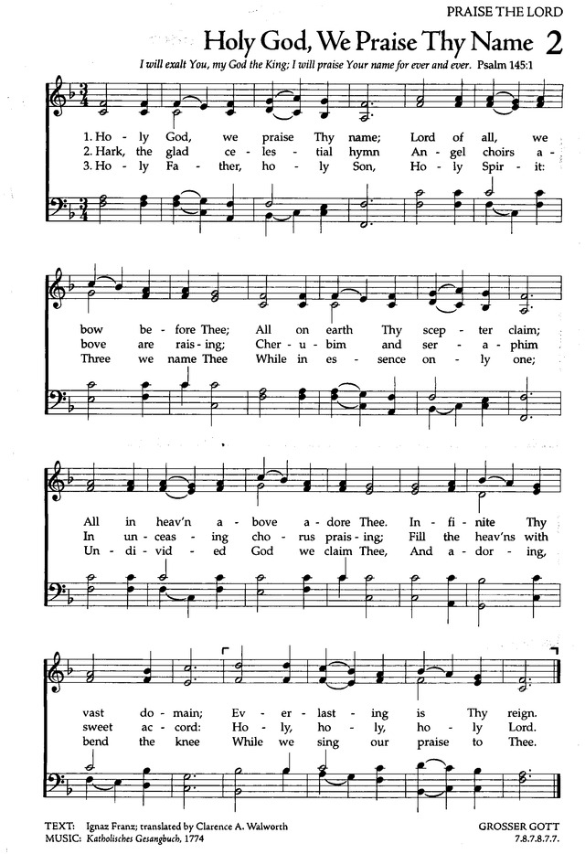 The Celebration Hymnal: songs and hymns for worship page 9
