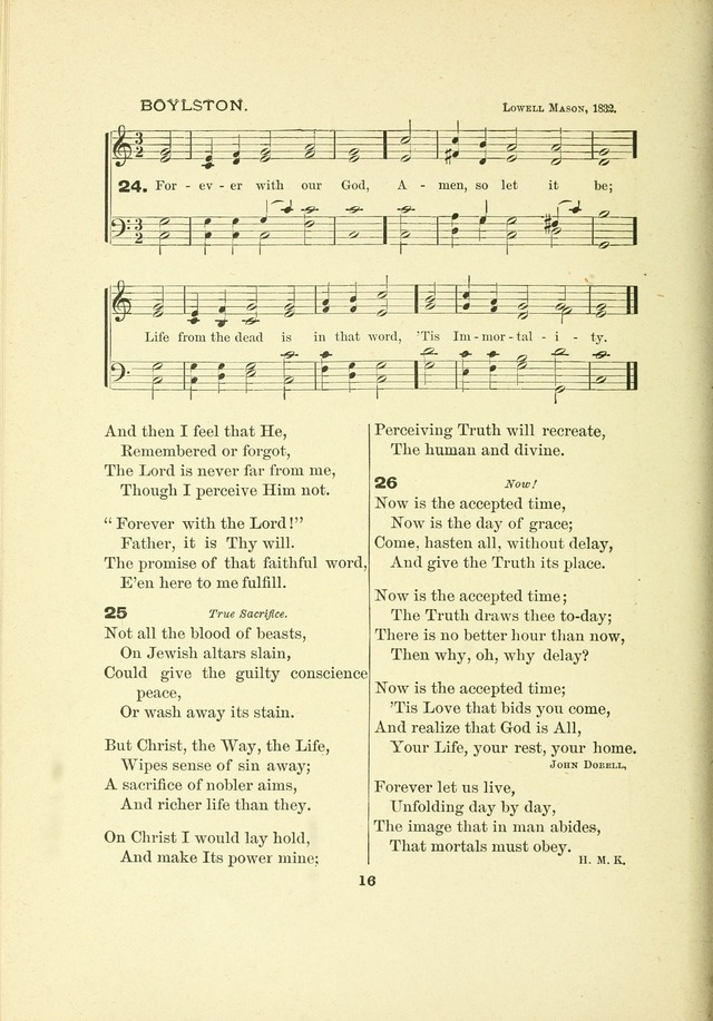 A Collection of Familiar and Original Hymns with New Meanings. 2nd ed. page 16