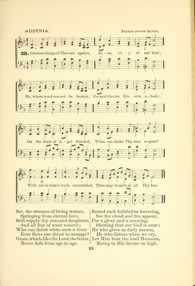 A Collection of Familiar and Original Hymns with New Meanings. 2nd ed. page 23