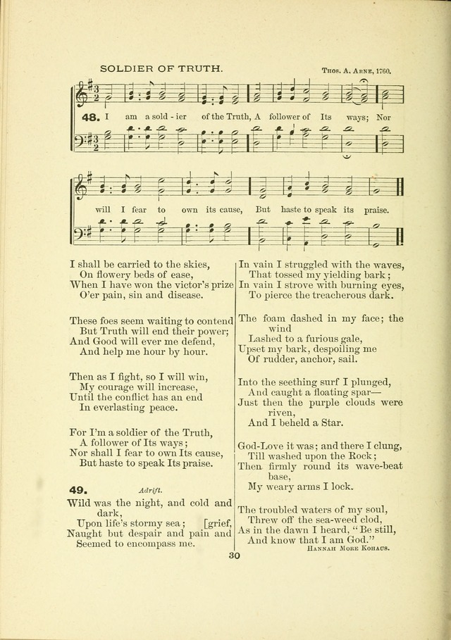 A Collection of Familiar and Original Hymns with New Meanings. 2nd ed. page 30