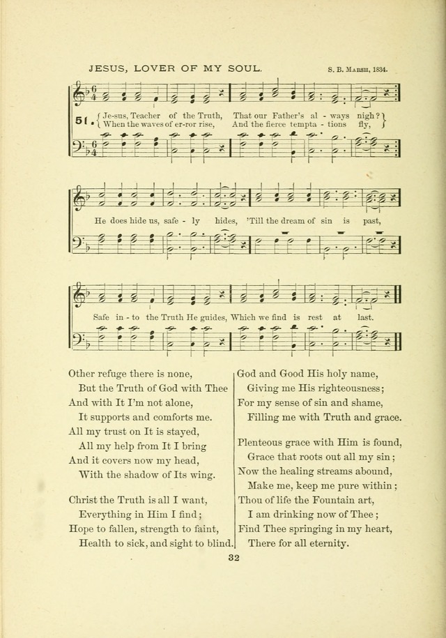 A Collection of Familiar and Original Hymns with New Meanings. 2nd ed. page 32