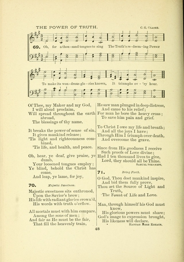 A Collection of Familiar and Original Hymns with New Meanings. 2nd ed. page 48