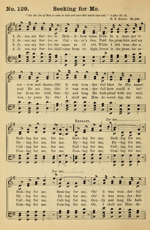 Crowning Glory No. 1: a choice collection of gospel hymns page 130