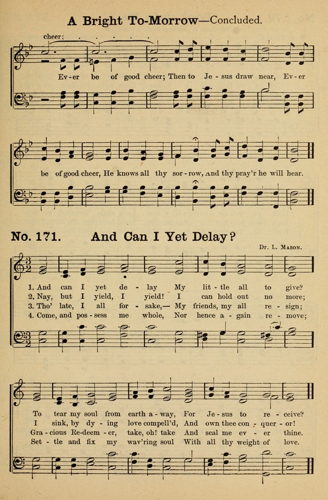 Crowning Glory No. 1: a choice collection of gospel hymns page 173
