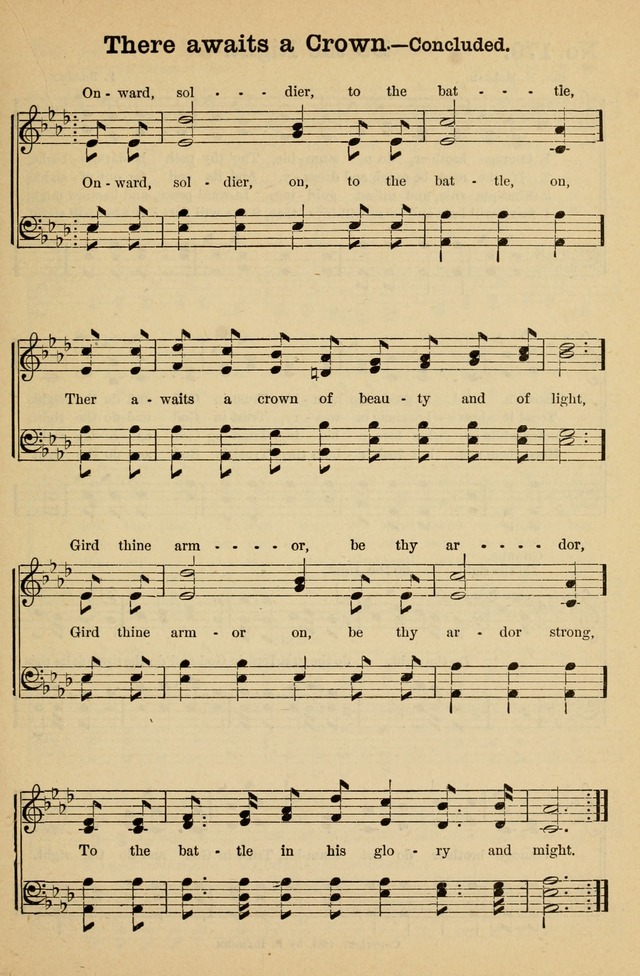 Crowning Glory No. 1: a choice collection of gospel hymns page 181
